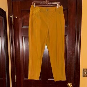 lululemon athletica Mustard Yellow Pants